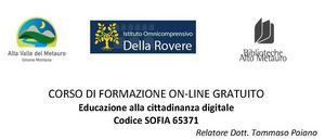 EDUCAZIONE ALLA CITTADINANZA DIGITALE